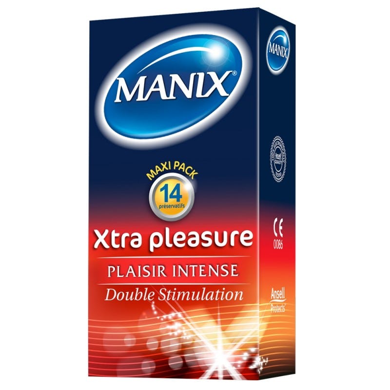 Préservatif Xtra pleasure - Manix - SexyAvenue 