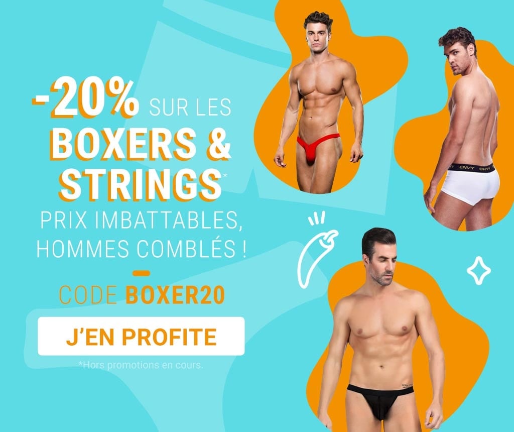 -20% sur les boxers et strings sur SexyAvenue !