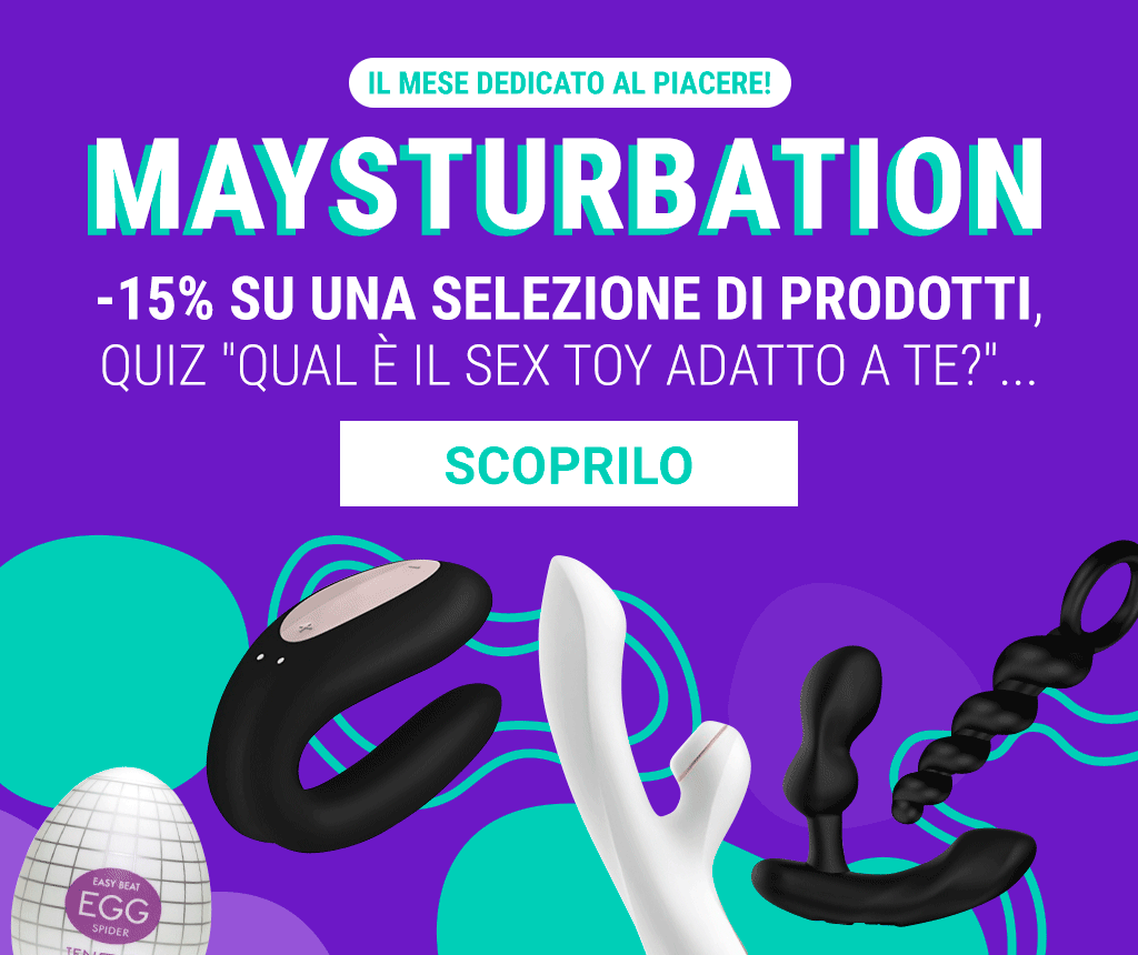 Maysturbation: scopri le offerte del mese della masturbazione!