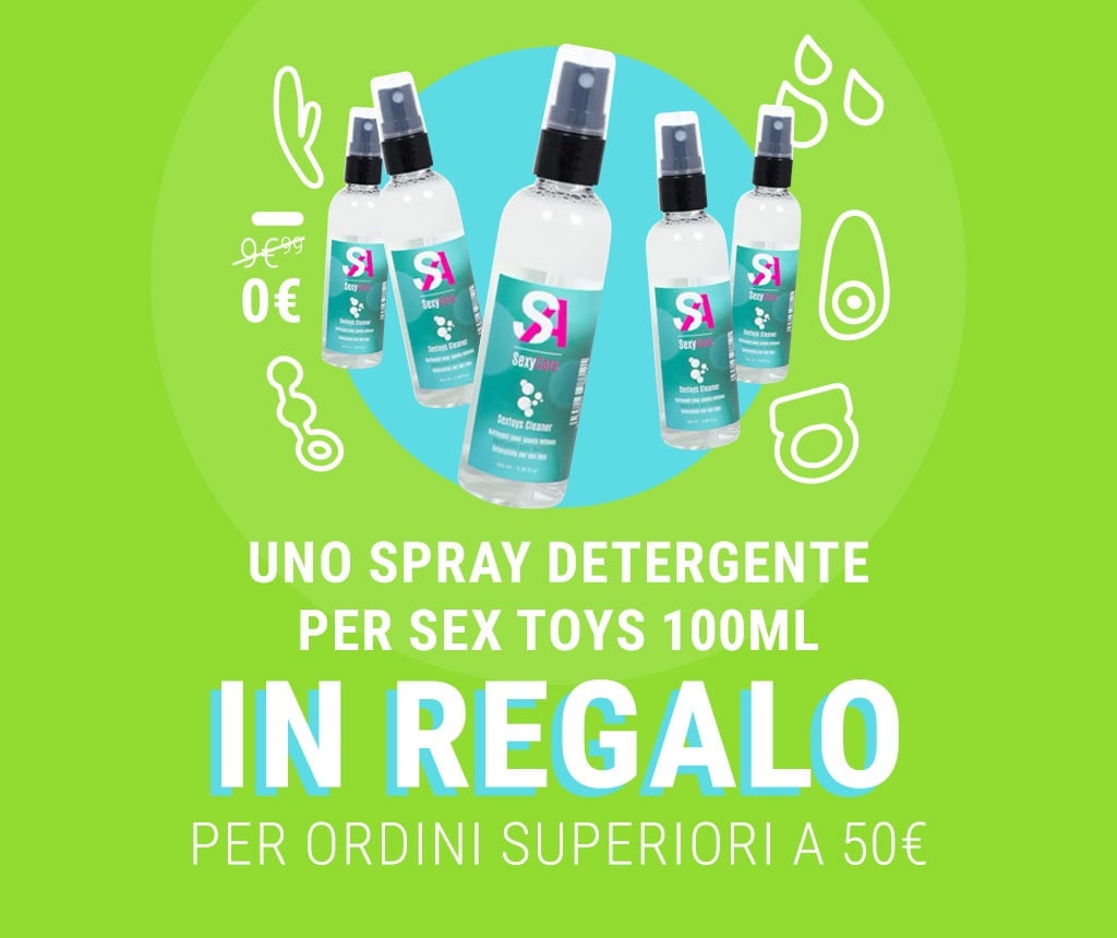 Approfittate della nostra offerta: uno spray detergente in omaggio per ogni 50€ spesi!