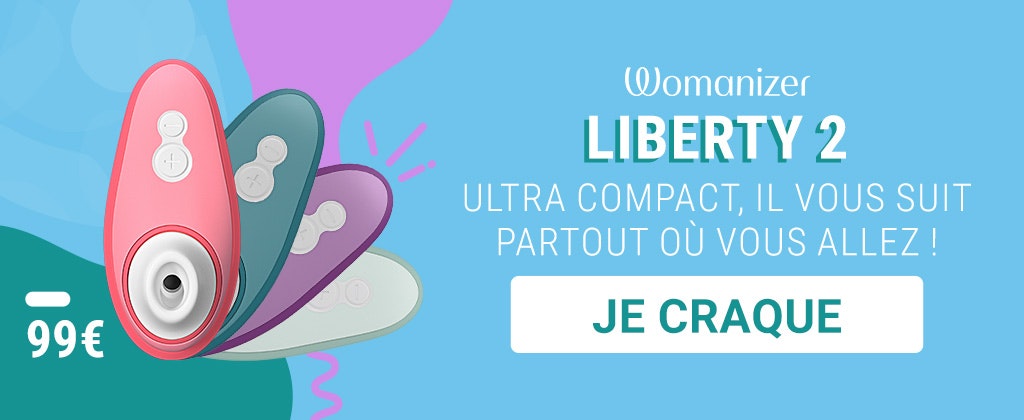 Womanizer Liberty 2, ultra compact, il vous suit partout où vous allez !