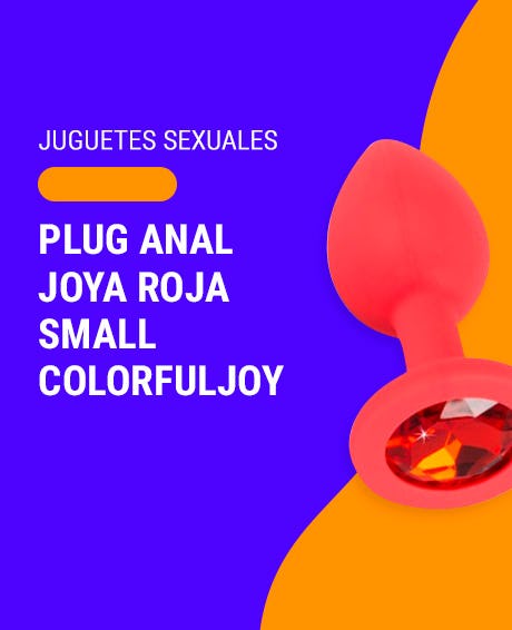 Bestseller Plug Anal Joya Roja Small ColorfulJOY
