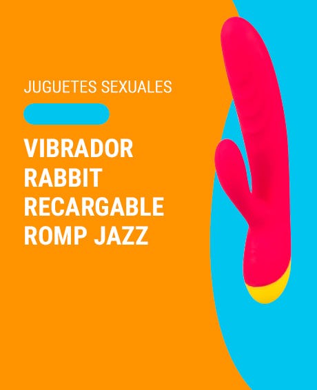 Bestseller Vibrador Rabbit Recargable ROMP Jazz
