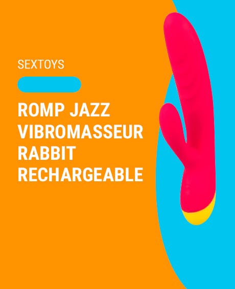 Bestseller ROMP Jazz Vibromasseur Rabbit Rechargeable