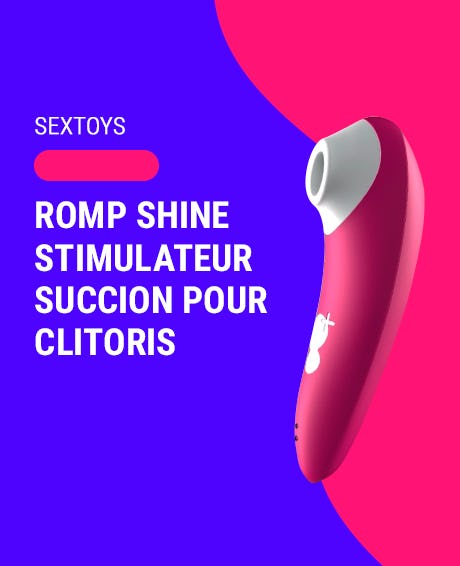 Bestseller ROMP Shine Stimulateur Succion pour Clitoris