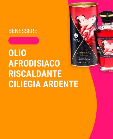 Bestseller Olio Afrodisiaco Riscaldante Ciliegia Ardente